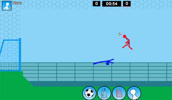 Stickman Football Unblocked Game Gameplay Screenshot