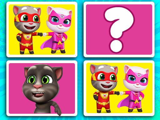 Talking Tom Angela Match Up Just Hot Games talking-tom-angela-match-up-just-hot-games