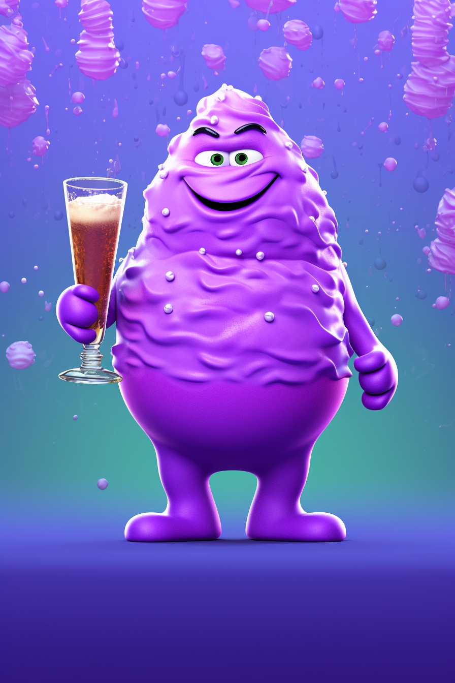 Grimace Shake Wallpaper 1