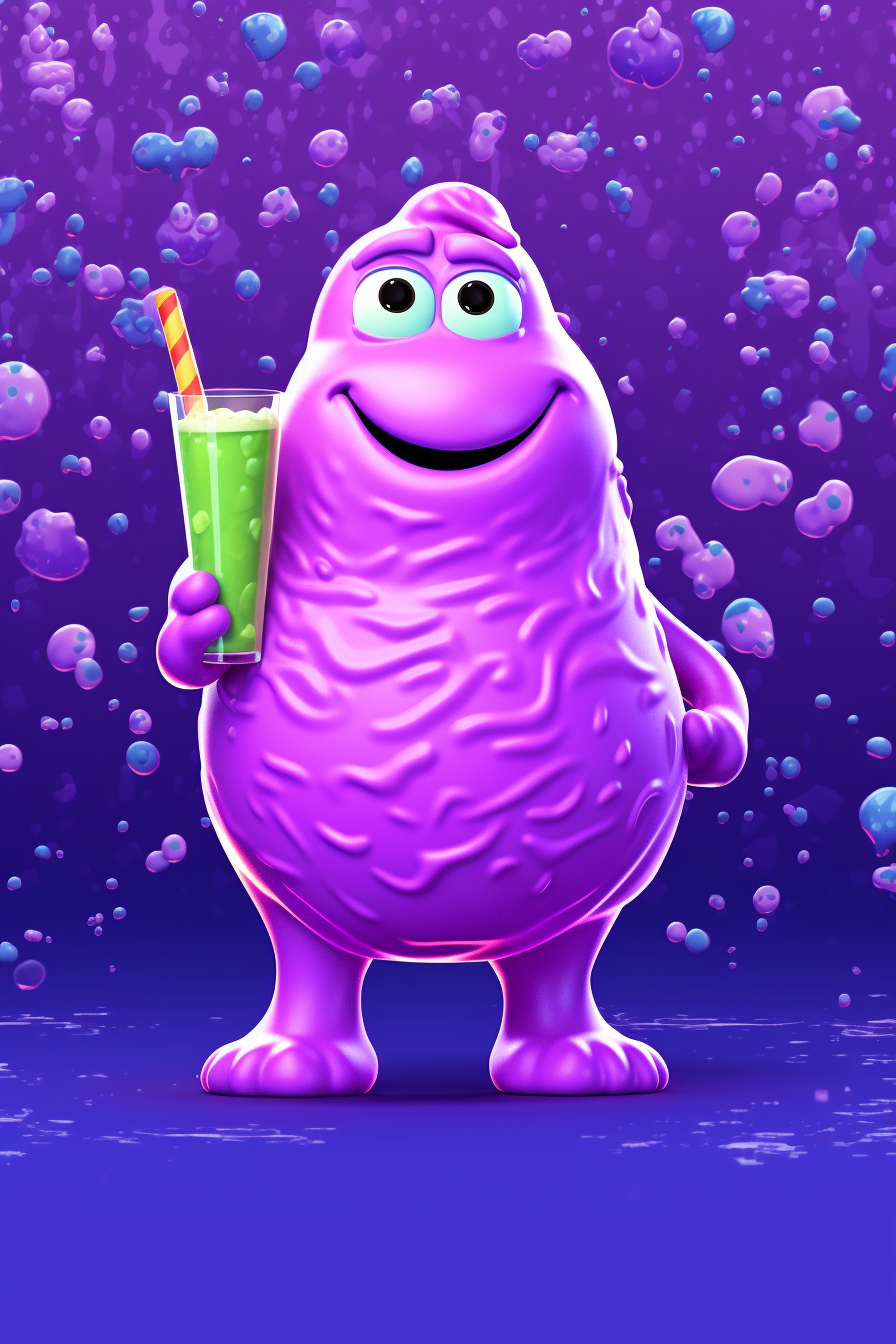 Grimace Shake Wallpaper 2