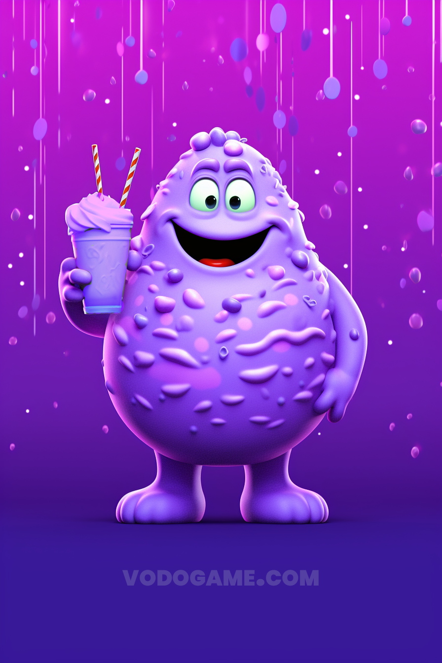 Grimace Shake Wallpaper 3