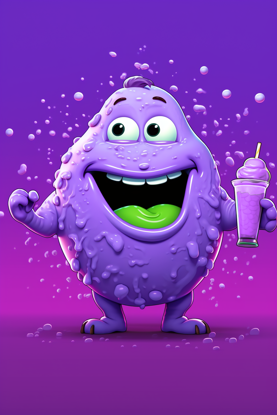 Grimace Shake Wallpaper 4