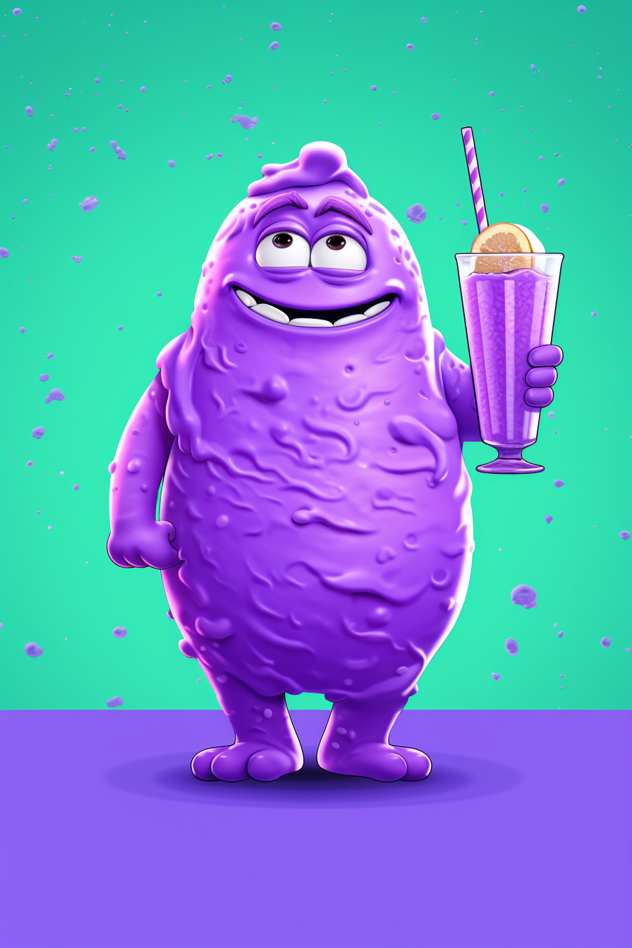 Grimace Shake Wallpaper 6