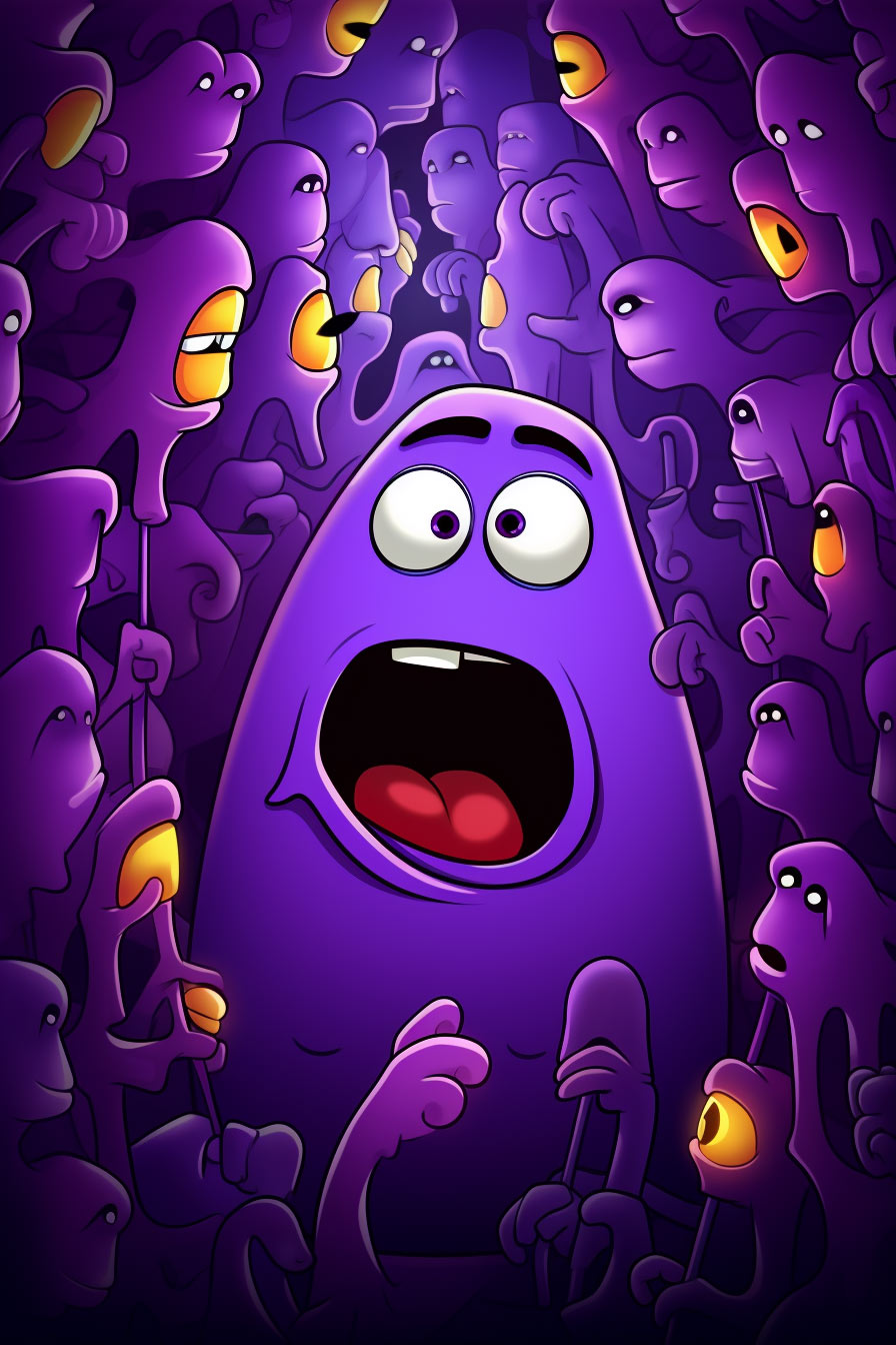 Grimace Shake Wallpaper 9