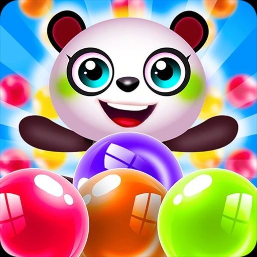 Daddy Panda Bubble Shooter